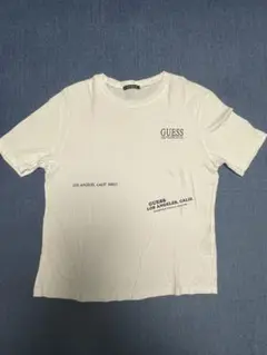 GUESS ホワイト Tシャツ クルーネック