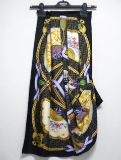 稀少・ 新品未使用【FENDACE】シルクスカート FENDI・VERSACE