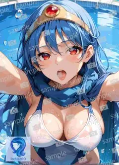 【まとめ買い割引対象】0191　アートポスター　A4サイズ　美女