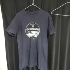 Quiksilver Hawaii Tシャツ Mサイズ ネイビー 半袖シャツ