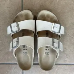 Birkenstock ホワイト サンダル 37