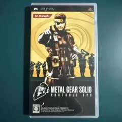 【即購入歓迎】METAL GEAR SOLID メタルギア ポータブル PSP