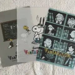 新品◆スヌーピー　クリアファイル　ファンタレーション