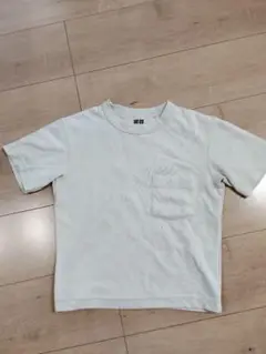 ユニクロ　キッズ　エアリズムコットンTシャツ