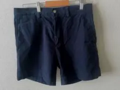 美品★PoloRalphLaurenクラシックフィット6ショートパンツネイビー紺