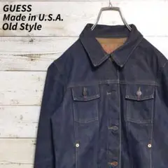 《大人気》GUESS☆ゲス☆USA製☆デニムジャケット☆アメリカ製☆Gジャン☆M
