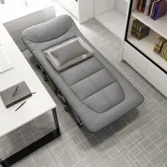 折り畳みベッド 折り畳み マット付き まくら付き 室内 折りたたみベッド