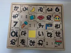 木製ひらがなパズル 知育玩具