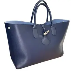 Longchamp ロンシャン ロゾ PVCレザー トートバッグ