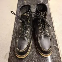 1998年製 旧刺繍羽タグ REDWINGレッドウィング8130 ブラック 8E