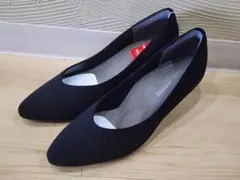 未使用　クロールバリエ　ハイヒールパンプス　23cm　744252　ブラック