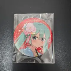 初音ミク 和風デザイン 缶バッジ
