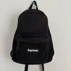 Supreme ブラック リュック・バックパック