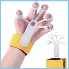 握力バンド フィンガーパワー 握力トレーニング 1-3KGハンドグリップ 男女兼