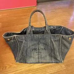 プラダ デニムトートバッグ