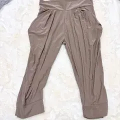 匿名配送❣️ヨガウェア フィットネス ダンス ジャージ サルエル クロップドパンツ