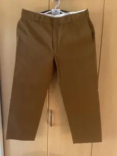 ディッキーズ・チノパン・W38・茶色