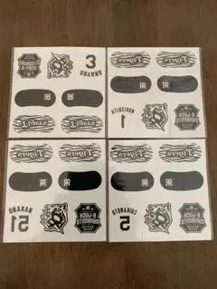 阪神タイガース　アイブラック4点