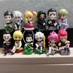 土日限定値下げ！ハンターハンター フチピト 12種フルコンプ！座椅子接着済み