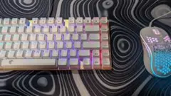 《お得なゲーミング3点セット》Xrayパッド＋RACENマウス＋e元素キーボード