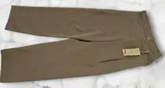 新品タグ付　レディース　無印　タックワイドパンツ　М　撥水　ストレッチ