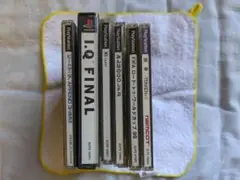 【動作未確認】【ディスクのみ】プレイステーション PS1 ソフト6本セット