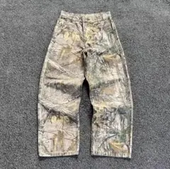 【新品】最終値下げ早い者勝ち❗️リアルツリーパンツ　迷彩デニム　Opium y2k