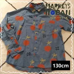 MARKEY'S マーキーズ ホーガン 個性的 ユニーク 長袖シャツ 130