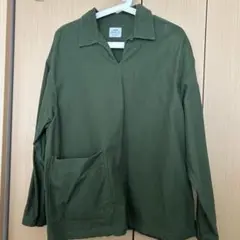 coen オリーブグリーン ミリタリーチュニック