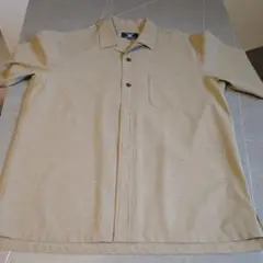 【美品】COMME CA COMMUNE オープンカラーシャツ ベージュ