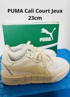 プーマ　厚底　スニーカー　PUMA Cali Court Jeux 23cm