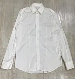 ★美品☆　PRADA コットン ストレッチ ブロード シャツ 長袖（38 M）