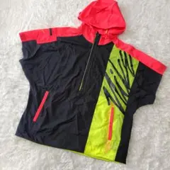 NIKE　ウインドブレイカー　ナイロン　半袖　パーカー　XL