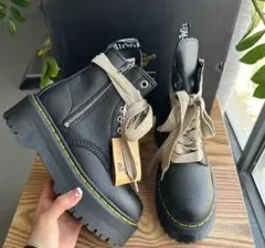 RickOwens×Dr.Martens 1460 ジャンボレースブーツブラック Rick Owens x Dr. Martens 1460 Rick Owens x Dr. Martens – 082plus