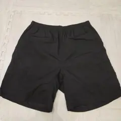 紳士　撥水ナイロンポケッタブルショートパンツ