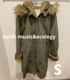 earth モッズコート カーキ Sサイズ