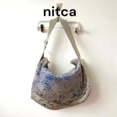美品 nitca ニトカ ショルダーバッグ プリント 総柄