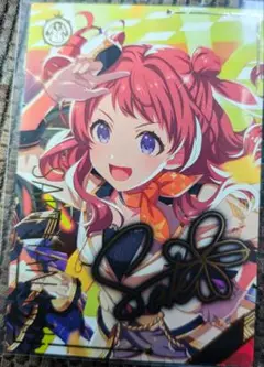 ツアマス学園アイドルマスター学マス花海咲季SSR箔押しサインアテンダントツアラー