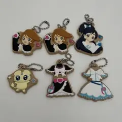 ふたりはプリキュア キーホルダー 6点