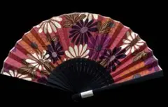 新品☆花柄 扇子とケースのセット