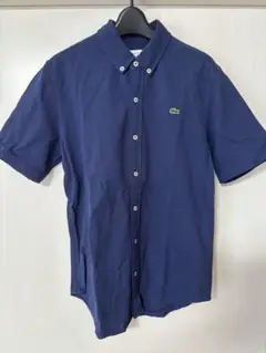 LACOSTE ネイビー 半袖シャツ US M