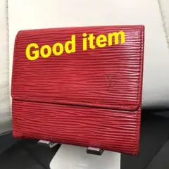 ☆優良品♪エピWホック 折り財布 レッドカラー ②