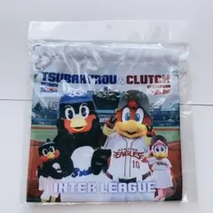 つば九郎・つばみ×クラッチ・クラッチーナ巾着　2025交流戦 新品・未開封
