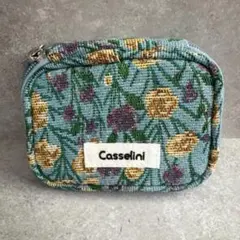 Casselini アクセサリーポーチ　花柄
