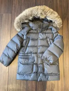 モンクレール キッズ グレー ダウンジャケット/ コート size112 5y