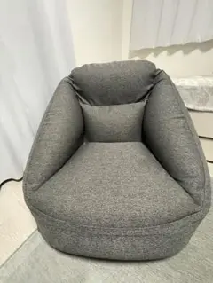 （美品）無印良品　空気でできたソファ　グレー