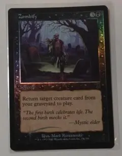 MTG【Foil】ODY ゾンビ化/Zombify 英語