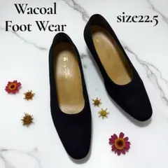 WACOAL FOOT WEAR Cocochi E 黒 パンプス 22.5cm
