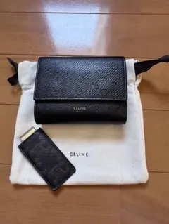 【美品】セリーヌ CELINE 財布&マネークリップ セット販売