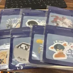 under blueくじ　ステッカー全種セット